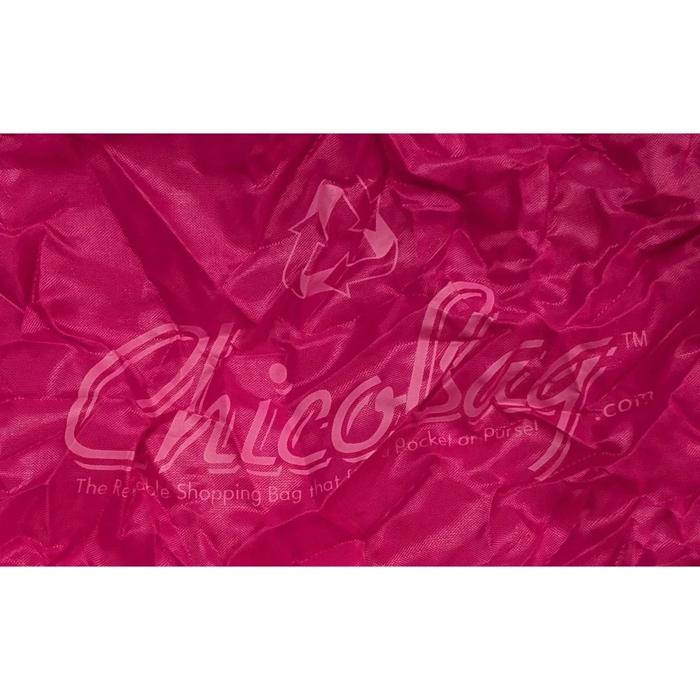 ChicoBag Reusable Shopping Bag Unisex OS Pink Excellent Foldable Travel Tote